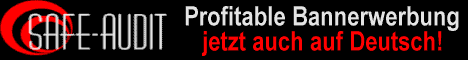 SAFE-Audit Bannerwerbung - jetzt auch auf
  Deutsch!